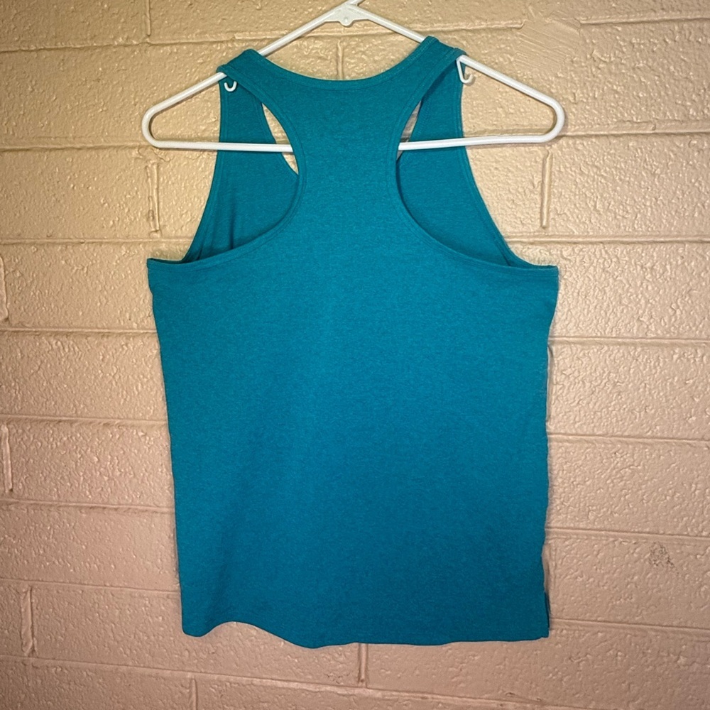 Old Navy Active Teal Go-Dry Tank - Picture 2 of 6